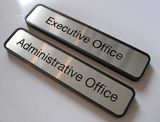 Metal name plates for office doors (ASNY-JL-ML-12121101)