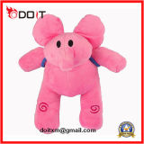 Promotional Gifts Pink Lovely Plush Elephant Toy for Girls