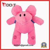 Promotional Gifts Pink Lovely Plush Elephant Toy for Girls