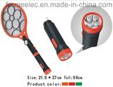 Rechargeable Electric Mosquito Swatter C038 with LED Torch