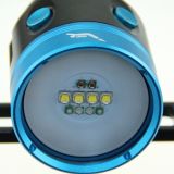 Hoozhu Hv33 Canister Diving Video Light Four Color Light Max 4000lm Underwater 100m Diving Equipment LED Torch