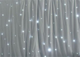 Indoor Decoration 4*6m White LED Star Cloth Curtain Light with CE