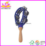 Hot Sale High Quality Tambourine Toy, New and Popular Kids Wooden Tambourine Toy, Musical Instrument Tambourine Toy (WJ278123)