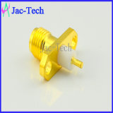 SMA Female Flange Coaxial Connector