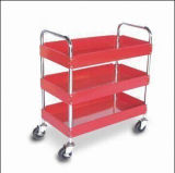 Service Cart with Brake Wheels