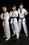 White Jacquard Taekwondo Uniform