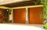 Golden Oak Insulated Garage Door (40mm thick)