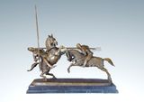 Bronze Battle Sculpture (TPE-300)