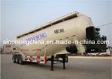 3 Axles Bulk Powder Tank Transport Semi Trailer (STY9404GFL)