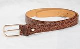 Man's Fashion Fashion Tan Col PU Belt