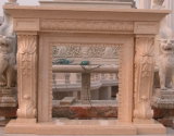 Marble Fireplaces Mantel Stone Fireplace/Stone Carving/ Marble Mantel