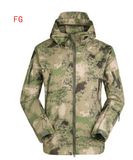 Fg Camo Esdy Waterproof Breathable Soft Outdoor Sharkskin Soft Shell Coats Jacket Hoodie