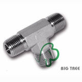 Stainless Steel Tee Pipe Thread Fitting