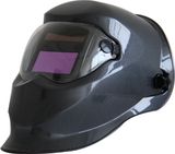 Black Fine Lines Solar Power Auto Darken Welding Helmet