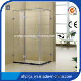 10mm Tempered Glass Simple Shower Room for Hotel