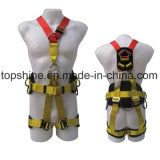 Polyester Adjustable Professional Protective Security Industrial Full-Body Harness Safety Belt