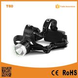 T80 Multifunction High Power LED Headlamp 10W Xml T6 Rechargeable LED Head Torch