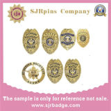 Police Badge, Military Lapel Pin, 3D Badge
