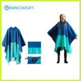 Unisex Fashion Polyester PVC Coating Rain Ponchos Rpy-045