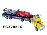 Flat-Bed Trailer, Two Taxiways Trailer Trucks (FCX70894)