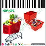 American Style Plastic Shopping Cart Trolley