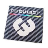 Satin PVC Plastic Leather Printing Woven Label