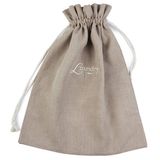 Cheap Price Custom Linen/Jute/Flax Sack Pouch Bag Carrying Fruits