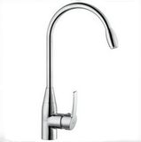 Contemporary Brass Kitchen Faucet (TRK1017)