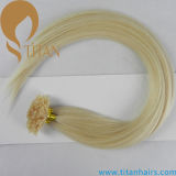 Light Blond U Tip Hair Extension Indian Human Remy Hair