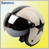Classical Half Face Helmet with Glasses (MH127)