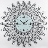 Wrought Iron Wall Decoration Metal Clock (MC-036)