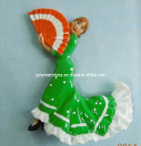 Resin Souvenir Gift Spanish Dancer Crafts