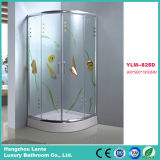 European Hot Sale Shower Units Room with Printed Glass (LTS-825D)