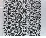 Chemical Lace Satin Laser Cut Embroidery Fabric Textile for Dress