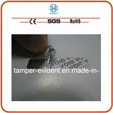 Strapping Label/Security Void Sticker/Tamper Evident Laser Sticker Label