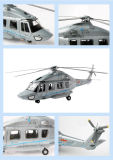Zinc Alloy Die Cast Chinese Army Plane Model Z15 Helicopter Model in 1: 32 Scale Hot Sale