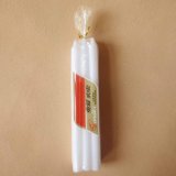White Stick Candles for Home Use