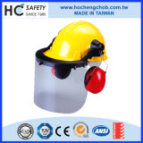 Industrial Safety Helmet, Earmuff PC Clear Visor (H101-PC)