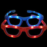 Christmas Party LED Flashing Fashion Sunglasses (QY-LS015)