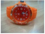 Orange Silicone Watch