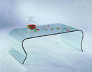 Glass Furniture - Glass Coffee Table (TSE-021) 