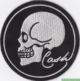 Skull Embroidery Textile, Italy Embroidery Applique Textile (EMB55)