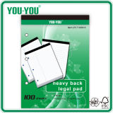 8.5x11.75'' White Legal Pad 100 Sheets