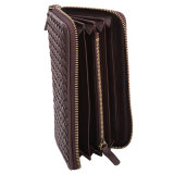 Braided Leather Long Wallet (SA-1239) -1