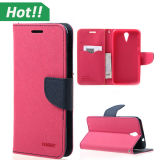 Goospery Mercury Flip Leather Wallet Cover Phone Case for HTC Desire 620