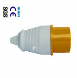 Industrial Plug (QJ-013L-4) of IP44 16A 2p+E Plastic PA PP