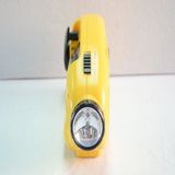 ABS Yellow FM/Am/Sw Mobile Charge Radio (HT-898)