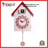 Plastic MDF Wooden Music Pendulum Clock Cuckoo Clock