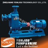 Zw Self-Priming Mobile Trailer Self-Priming Sewage Pump, Raw Sewage Pump, Thick Liquid Pump