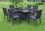 Hotsale Modern Design Garden Furniture Synthetic Rattan Table and Chairs